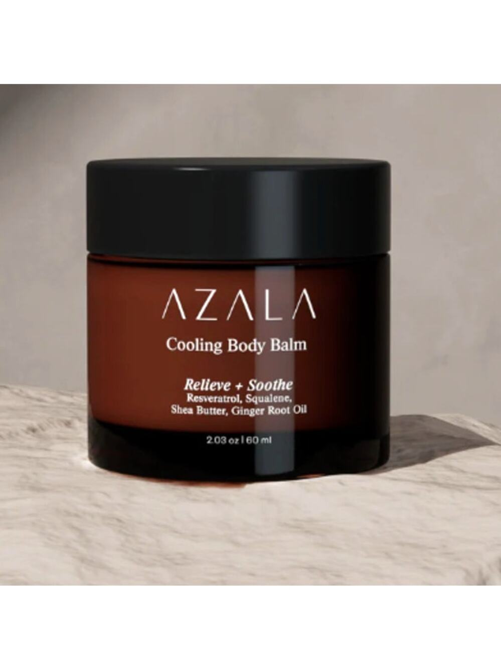 NEW Azala Cooling Body Relieve and Soothe Skin Vegan Balm 2.03 oz